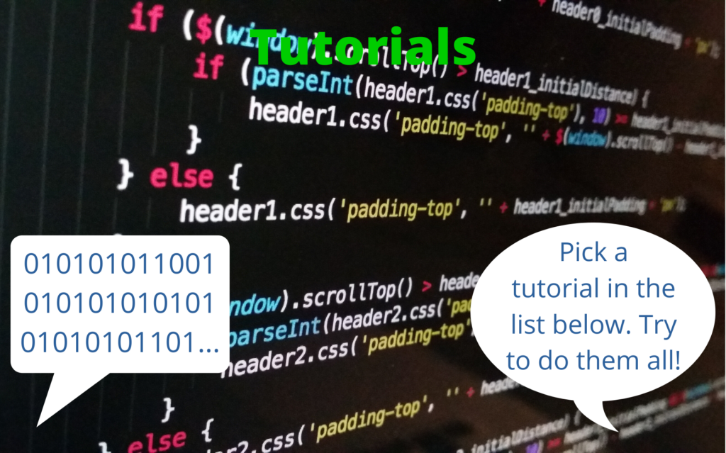 List of fun programming tutorials legendary coding